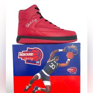 Patrick Ewing Orion Red Black Retro Basketball Sneakers NEW Men’s size 8.5 Shoes